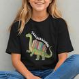 Teachersaurus Dinosaur Teachers Dino Reading Book Librarian Graphic Youth