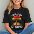 History Education Is Freedom Books Black History Graphic Youth