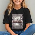 Totally Weird Tees Cat Library Book Reading Literary Graphic Youth