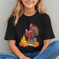 Turkey Reading Books Fall Thanksgiving Teacher Book Graphic Youth