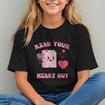 Valentines Day Book Read Your Heart Out Women Men Kids Graphic Youth