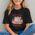 Vintage All Booked For Valentines Book Lovers Teacher Kids Graphic Youth