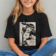 Vintage Vampire Bat Vampire Pin Up Girl Horror Comic Book Graphic Youth