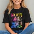 My Wife Is My Favorite Author Book Writer Writing Husband Graphic Youth My Wife Is My Favorite Author Book Writer Writing Husband Graphic Youth