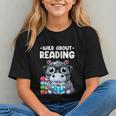 Wild About Reading Book Lover Hippo Graphic Youth