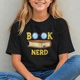 Women's Adorable Book Nerd Typography Minimalist Library Lover Graphic Youth Women's Adorable Book Nerd Typography Minimalist Library Lover Graphic Youth
