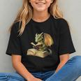 Women's Dragon Bookworm Reading Book Graphic Graphic Youth Women's Dragon Bookworm Reading Book Graphic Graphic Youth