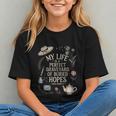Women's Dramatic Book Lover Quote Graphic Youth