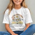 Abibliophobia Wildflower Reading Bookworm Book Reader Graphic Youth