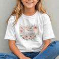 Barely Tolerable Book Floral Bookworm Lover Bookish Premium Graphic Youth