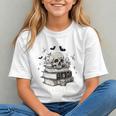 Boo Skeleton Skull Books Halloween Women School Teacher Kid Premium Graphic Youth Boo Skeleton Skull Books Halloween Women School Teacher Kid Premium Graphic Youth