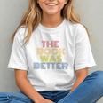 The Book Was Better Retro 70s Vintage Premium Tri-Blend Graphic Youth