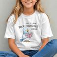 This Is My Book Character Costume I Pigeon Reading Tee Graphic Youth