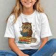 Book Lover Owl Reading Bookish Library Read Books Be Kind Graphic Youth