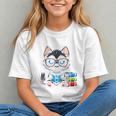 Book Lover Reading Husky Dog Graphic Youth