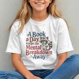 Book Lovers a Book a Day Keeps The Mental Breakdown Away Graphic Youth