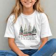 My Book Preference Has Me On The Naughty List Christmas Tree Graphic Youth