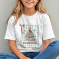 All Booked For Christmas Book Xmas Tree Coquette Bow Lights Graphic Youth All Booked For Christmas Book Xmas Tree Coquette Bow Lights Graphic Youth
