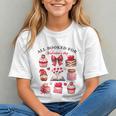 All Booked For Valentine's Day Book Lover Bookworm Bookish Graphic Youth