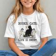 Books Cats Life Is Sweet Cat Book Lover Men Women Teen Graphic Youth Books Cats Life Is Sweet Cat Book Lover Men Women Teen Graphic Youth