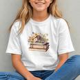 Booktrovert Vintage Wildflowers Books For Book Lovers Graphic Youth