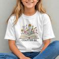 Chapter 60 60th Birthday Floral Open Book With Flowers Graphic Youth Chapter 60 60th Birthday Floral Open Book With Flowers Graphic Youth
