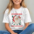 Christmas Bookish He Knows What You'Ve Been Reading Women Graphic Youth Christmas Bookish He Knows What You'Ve Been Reading Women Graphic Youth