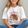 Cozy Readers Book Society Fall Autumn Floral Pumpkin Season Graphic Youth Cozy Readers Book Society Fall Autumn Floral Pumpkin Season Graphic Youth