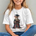 Cute Mouse Reading Book Graduation Graphic Youth