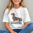 Dachshund Dog Dachshund Decor Books Nerds Dachshund Graphic Youth