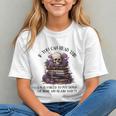 Dark Romance Merch I Put Down My Book Lover Spicy Skeleton Graphic Youth
