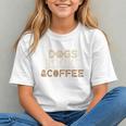 Dogs Books & Coffee Graphic Youth Dogs Books & Coffee Graphic Youth