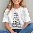 Dogs Plants Coffee Books Book Lover Dog Lover Reading Graphic Youth Dogs Plants Coffee Books Book Lover Dog Lover Reading Graphic Youth