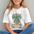 Earth Day Save Earth It´s Only Planet With Books Reader Graphic Youth
