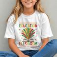 Education Is Freedom Books Lover History Month Graphic Youth Education Is Freedom Books Lover History Month Graphic Youth
