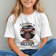 Education Is Freedom Teacher History Month Books Lover Graphic Youth Education Is Freedom Teacher History Month Books Lover Graphic Youth