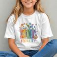 Equal Rights Book Flower Equality Peace Love Kindness Book Graphic Youth