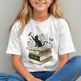Fantasy Drama Tragedy Cat Book Lover Reading Humor Graphic Youth