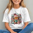 Gingerbread Reading Book Lovers Christmas Bookworm Librarian Premium Graphic Youth Gingerbread Reading Book Lovers Christmas Bookworm Librarian Premium Graphic Youth