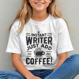 Instant Writer Just Add Coffee Author Book Writing Books Graphic Youth Instant Writer Just Add Coffee Author Book Writing Books Graphic Youth