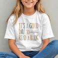 It’s a Good Day To Read a Book Lovers Library Reading Women Graphic Youth