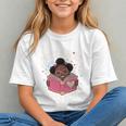 Just A Girl Who Loves Books Cute African American Afro Graphic Youth Just A Girl Who Loves Books Cute African American Afro Graphic Youth