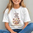 Just One More Chapter Book Lovers Floral Graphic Youth Just One More Chapter Book Lovers Floral Graphic Youth