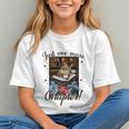 Just One More Chapter Cat Reading Books Coffee Lovers Premium Tri-Blend Graphic Youth