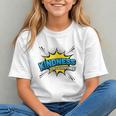 Kindness Is My Superpower Retro Comic Book T-Shirt Graphic Youth
