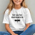 Let Us Be Menaces Dragon Book Lover Graphic Youth