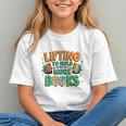 Lifting To Hold More Books Weightlifting Workout Gym Lover Graphic Youth Lifting To Hold More Books Weightlifting Workout Gym Lover Graphic Youth