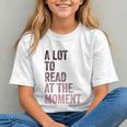 A Lot To Read At The Moment Book Reader Retro Reading Graphic Youth A Lot To Read At The Moment Book Reader Retro Reading Graphic Youth