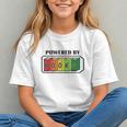 Powered By Books Bookworm Librarian Reading Graphic Youth