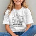 Im A Privilege Vintage Book Illustration Graphic Youth